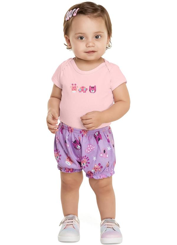 Alenice - Conjunto Bichinhos Menina Rosa