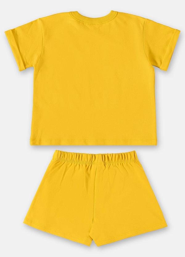 Up Baby - Conjunto Bio Sustentável Menina Amarelo 2