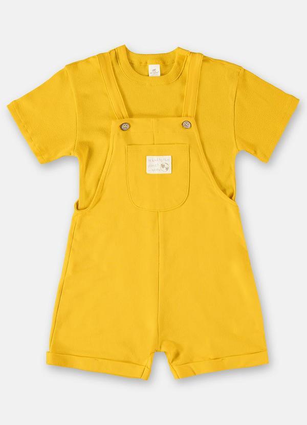 Up Baby - Conjunto Bio Sustentável Unissex Amarelo