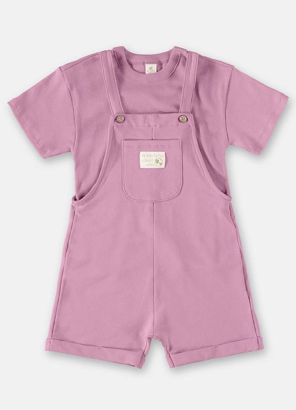Up Baby - Conjunto Bio Sustentável Unissex Roxo 1