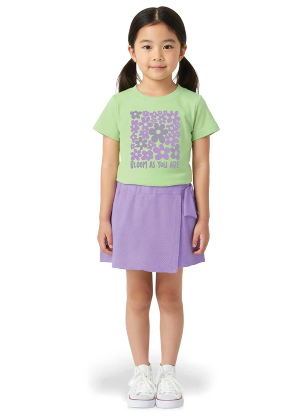 Malwee Kids - Conjunto Bloom as You Are Verde Pastel 1