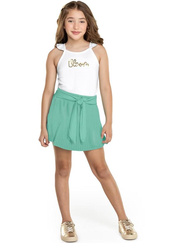 Alenice - Conjunto Blossom Menina Branco 1