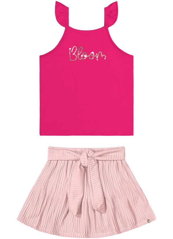 Alenice - Conjunto Blossom Menina Rosa