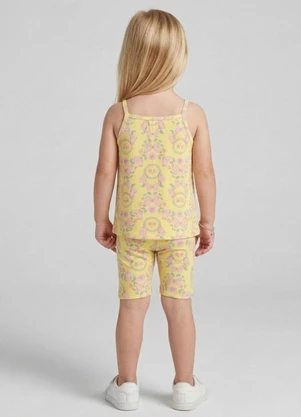 Select - Conjunto Blusa Alca com Ciclista Amarelo - SELECT