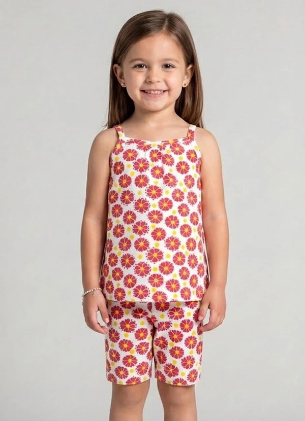 Select - Conjunto Blusa Alca com Ciclista Bege