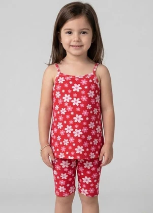 Select - Conjunto Blusa Alca com Ciclista Vermelho - SELECT