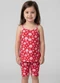 Select - Conjunto Blusa Alca com Ciclista Azul - variação: Vermelho