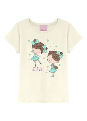 Duduka - Conjunto  Blusa Bailarina  Bege - DUDUKA