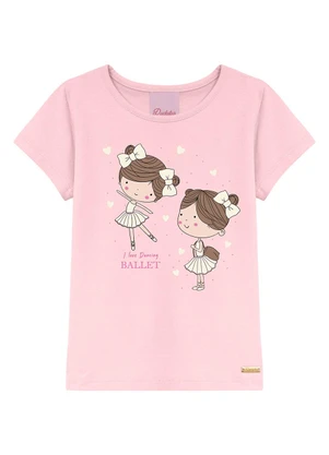 Duduka - Conjunto  Blusa Bailarina Rosa - DUDUKA