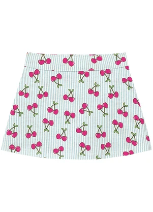 Duduka - Conjunto Blusa Be You Tiful e Short Saia Rosa - DUDUKA