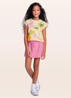 Fakini Kids - Conjunto Blusa/Bege - FAKINI KIDS