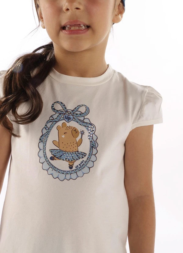 Up Baby - Conjunto Blusa Bermuda Branco 3