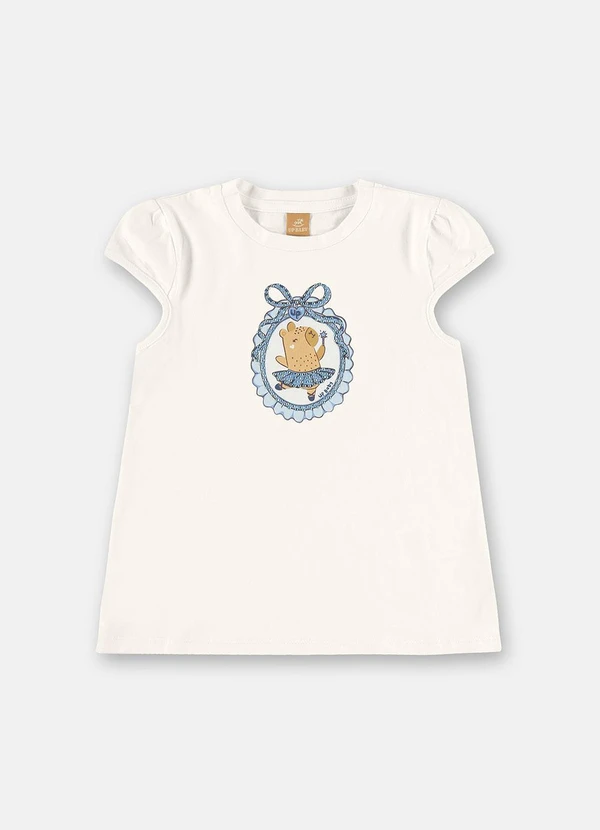 Up Baby - Conjunto Blusa Bermuda Branco 4