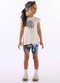 Up Baby - Conjunto Blusa Bermuda Branco - variação:  