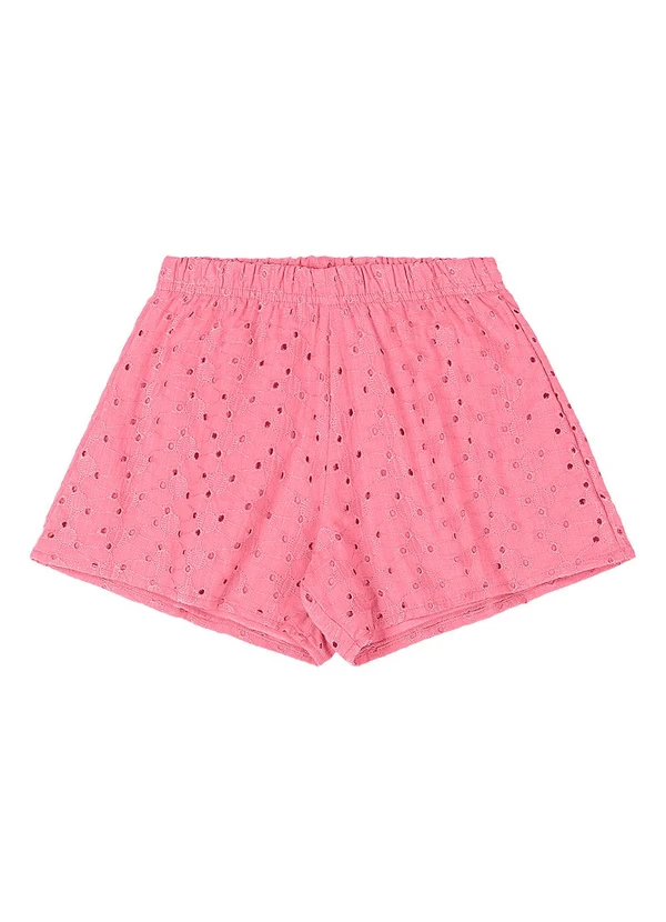 Quimby - Conjunto Blusa Borboleta Short Laise Branco 5