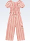 Fakini Kids - Conjunto Blusa/Calça Marrom - variação: Rosa