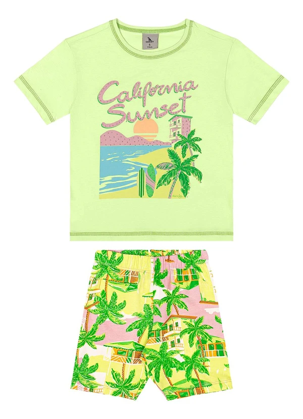 Quimby - Conjunto Blusa Ciclista Verde 2