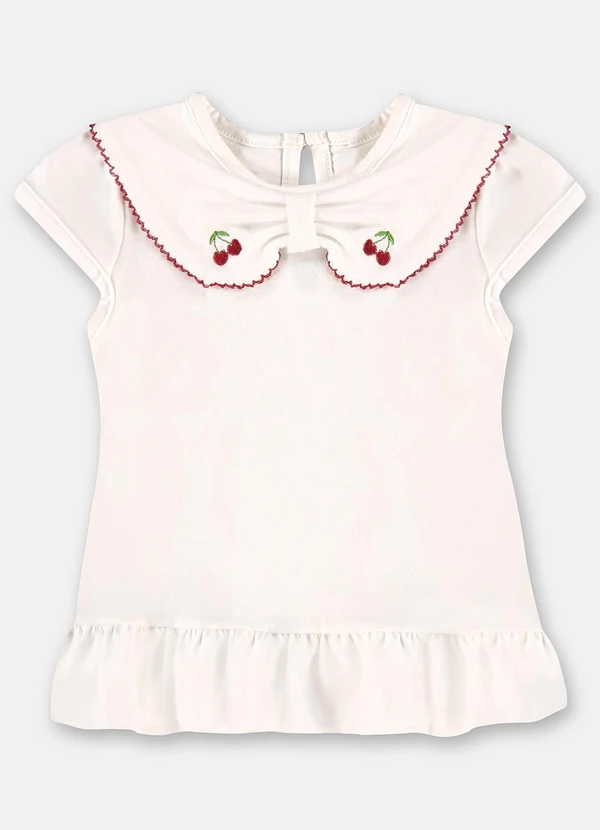 Up Baby - Conjunto Blusa Ciclista Branco 3