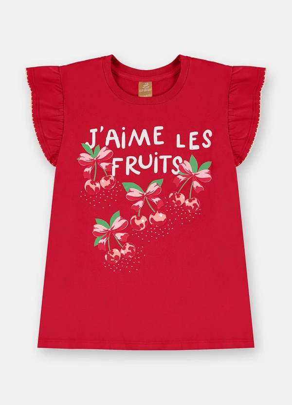 Up Baby - Conjunto Blusa Ciclista Vermelho 3