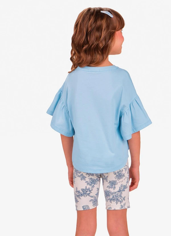 Trick Nick - Conjunto Blusa com Ciclista Azul 2