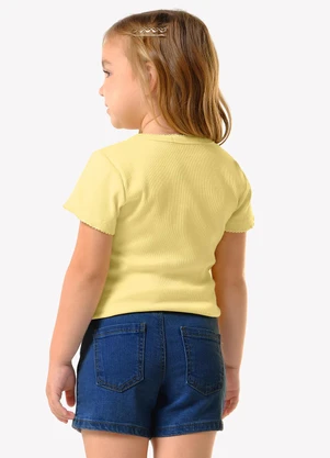 Trick Nick - Conjunto Blusa com Shorts Amarelo - TRICK NICK
