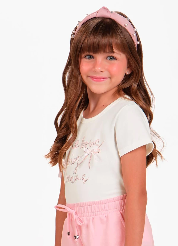 Trick Nick - Conjunto Blusa com Shorts Bege 4