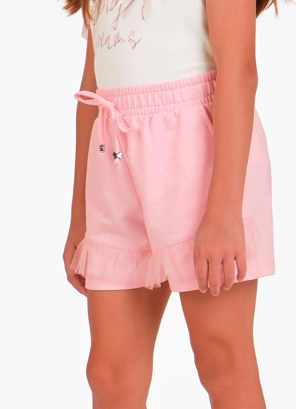 Trick Nick - Conjunto Blusa com Shorts Bege 5