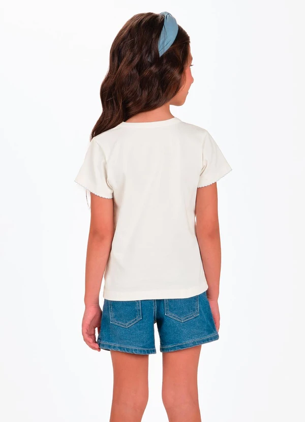 Trick Nick - Conjunto Blusa com Shorts Bege 2