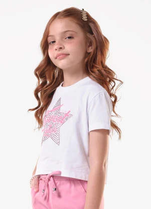 Trick Nick - Conjunto Blusa com Shorts Branco - TRICK NICK