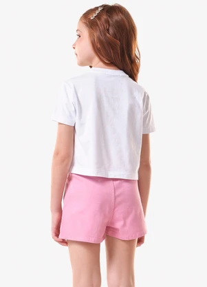 Trick Nick - Conjunto Blusa com Shorts Branco - TRICK NICK