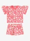 Rovi Kids - Conjunto Blusa com Shorts Infantil Rosa - variação: Rosa