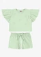 Rovi Kids - Conjunto Blusa com Shorts Infantil Verde - variação: Verde