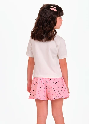 Trick Nick - Conjunto Blusa com Shorts Rosa - TRICK NICK