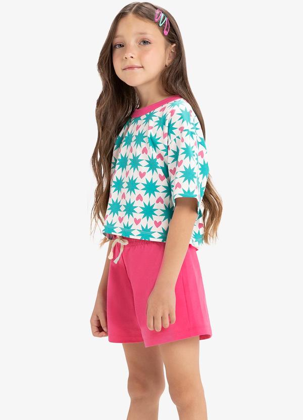 Rovi Kids - Conjunto Blusa com Shorts Rovi Kids Verde 4