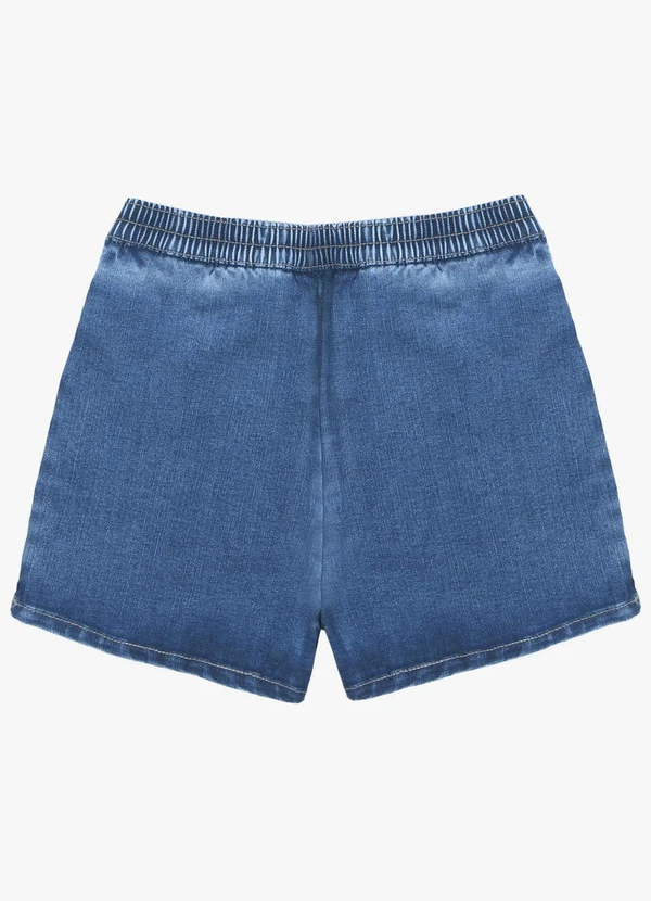 Trick Nick - Conjunto Blusa com Shorts Saia Jeans Bege 6