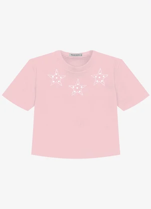 Trick Nick - Conjunto Blusa com Shorts Saia Rosa - TRICK NICK