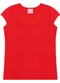 Duduka - Conjunto Blusa e Short Saia Vermelho - variação: Vermelho
