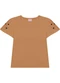 Duduka - Conjunto Infantil Blusa Be Cappy e Short  Bege - variação: Bege