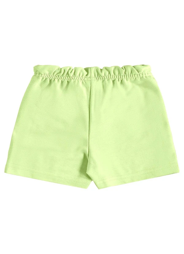 Bee Loop - Conjunto Blusa Cropped Coração Short Azul 6