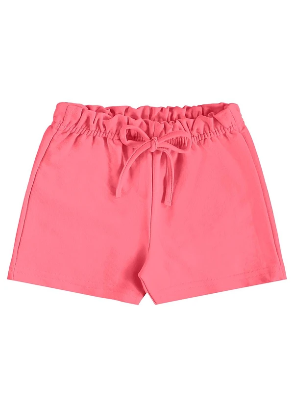 Bee Loop - Conjunto Blusa Cropped e Short Laranja 3