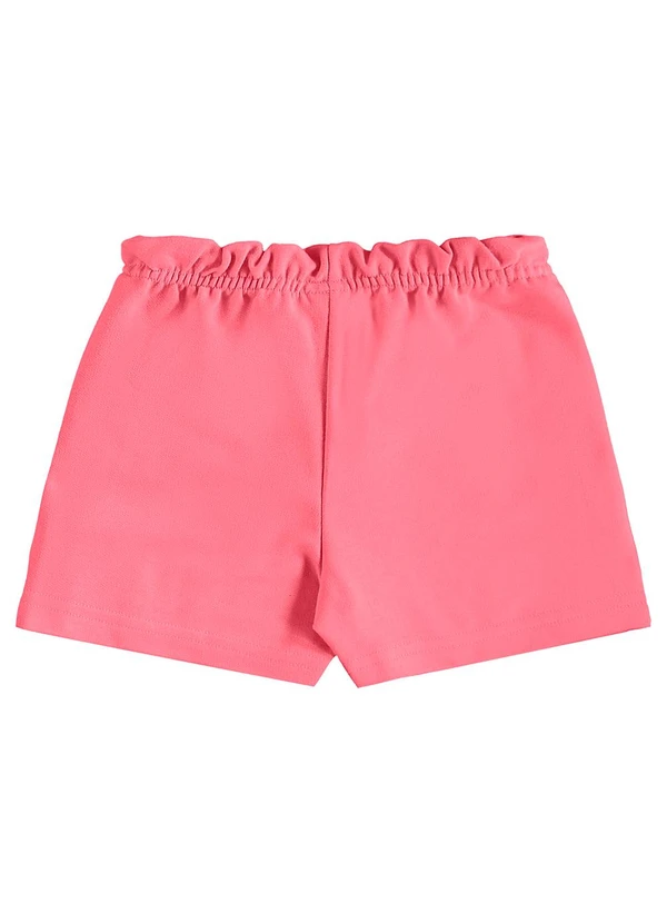 Bee Loop - Conjunto Blusa Cropped e Short Laranja 6