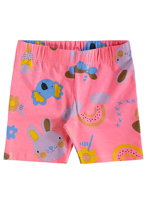 Bee Loop - Conjunto Blusa e Bermuda Infantil Amarelo 5