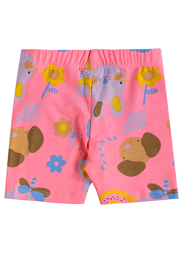 Bee Loop - Conjunto Blusa e Bermuda Infantil Amarelo 6