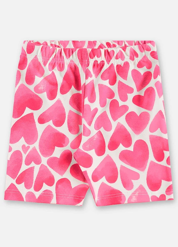 Up Baby - Conjunto Blusa e Ciclista Bebê Rosa 5