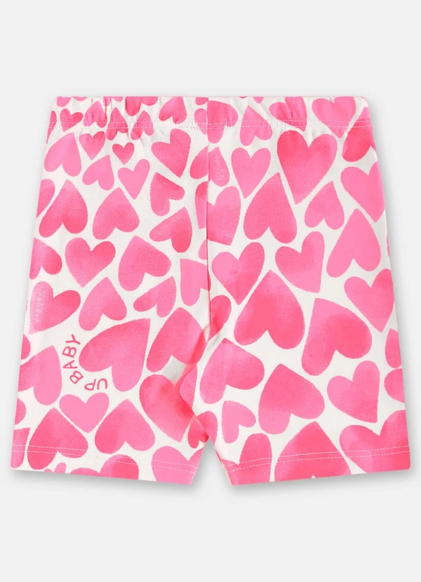 Up Baby - Conjunto Blusa e Ciclista Bebê Rosa 6