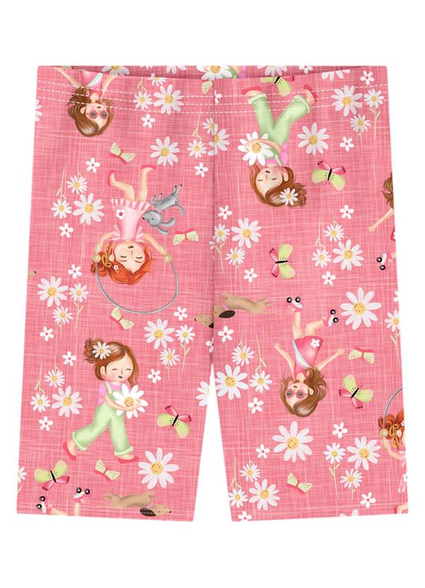 Marlan - Conjunto Blusa e Ciclista em Newtech Jardim Rosa 2