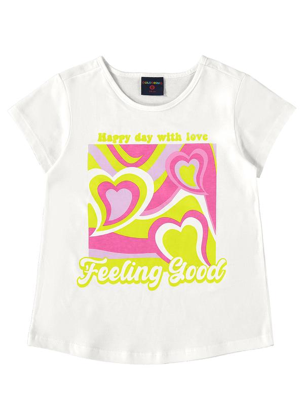 Guloseima - Conjunto Blusa e Ciclista Menina Branco 3