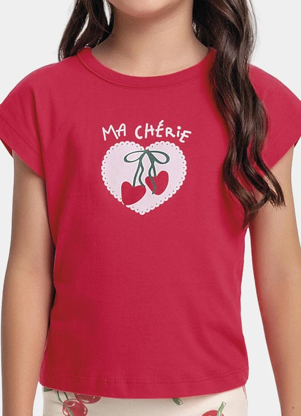 Fakini Kids - Conjunto Blusa e Ciclista Rosa 3