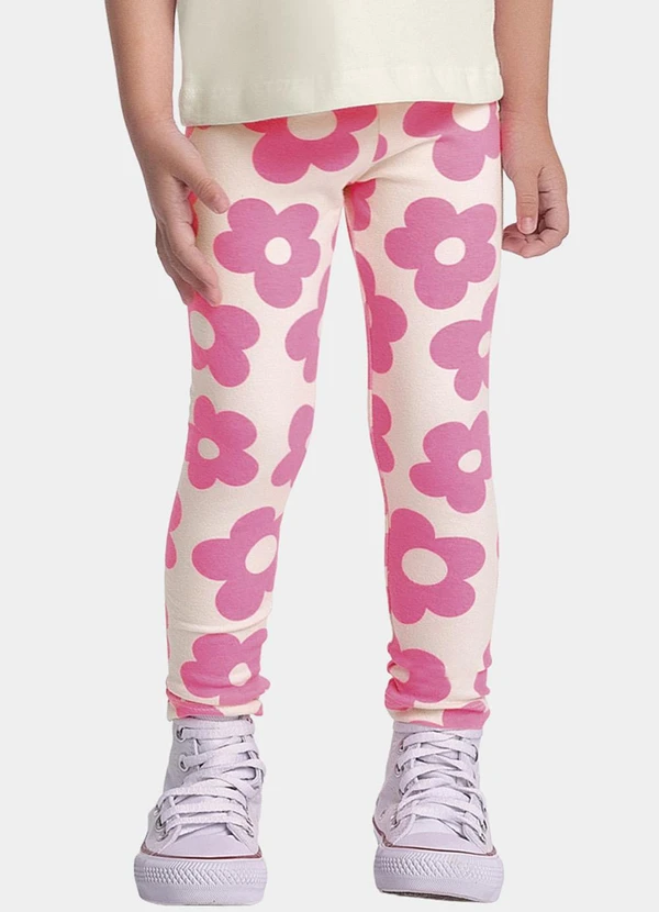 Fakini Kids - Conjunto Blusa e Legging Bege 3