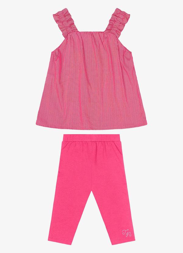 Trick Nick - Conjunto Blusa e Legging Carpi Rosa